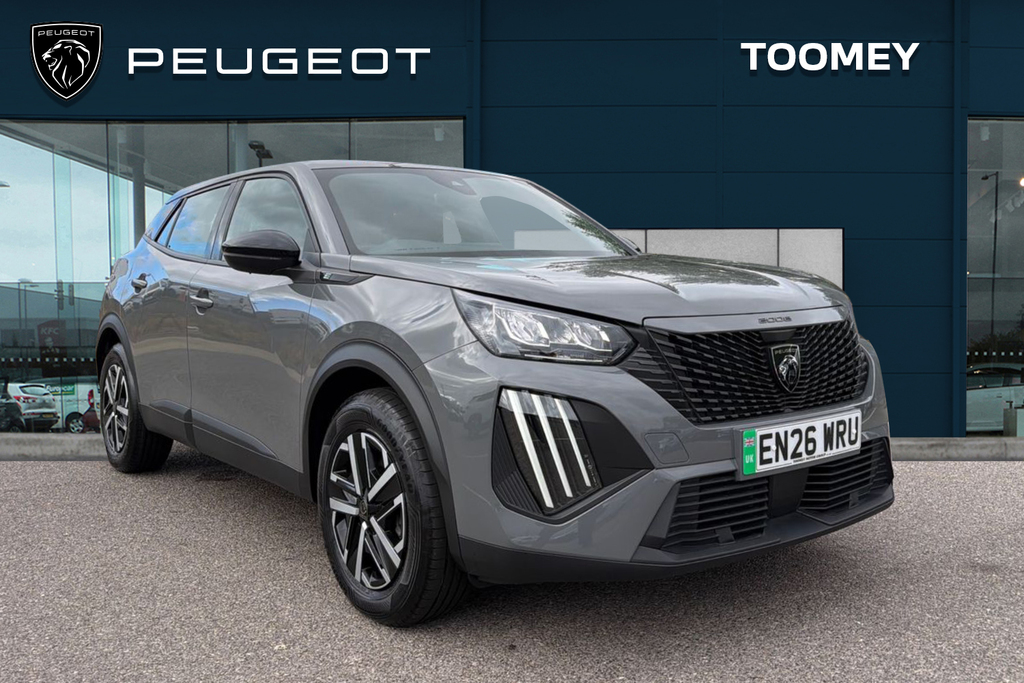 Peugeot e-2008 54Kwh Active Suv 7Kw Charger Grey