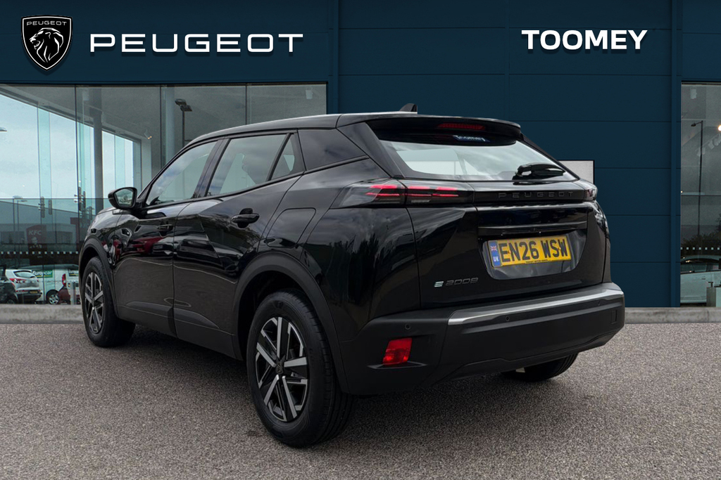 Peugeot e-2008 54Kwh Active Suv 7Kw Charger Black #3