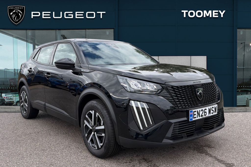 Peugeot e-2008 54Kwh Active Suv 7Kw Charger Black