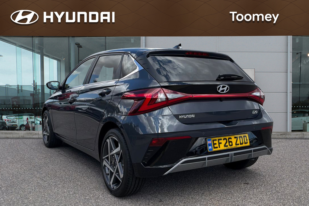 Hyundai I20 1.0 T Gdi Tech Line Hatchback Eu Grey #3