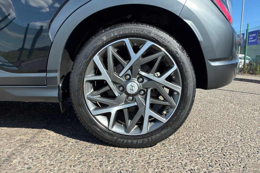 Hyundai Kona 1.6 H Gdi Ultimate Suv Hybrid Dct Euro Black #5