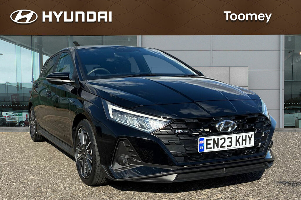Hyundai I20 1.0 T Gdi Mhev N Line Hatchback Hybrid Black
