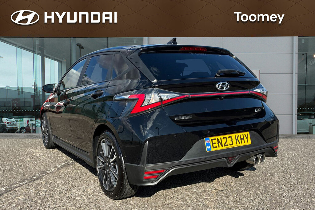 Hyundai I20 1.0 T Gdi Mhev N Line Hatchback Hybrid Black #3