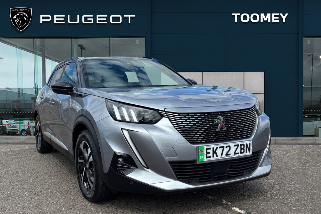 Peugeot e-2008 50Kwh Gt Suv 7Kw Charger 136 Grey