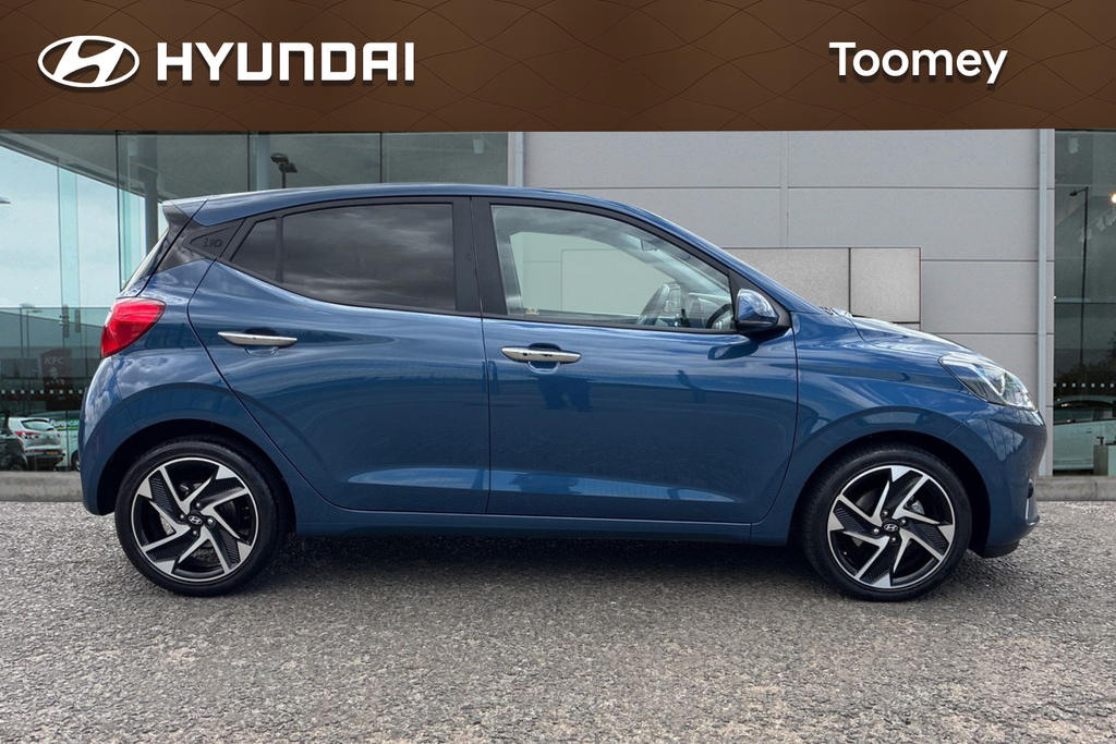 Hyundai I10 1.0 Premium Hatchback Euro 6 S Blue #4