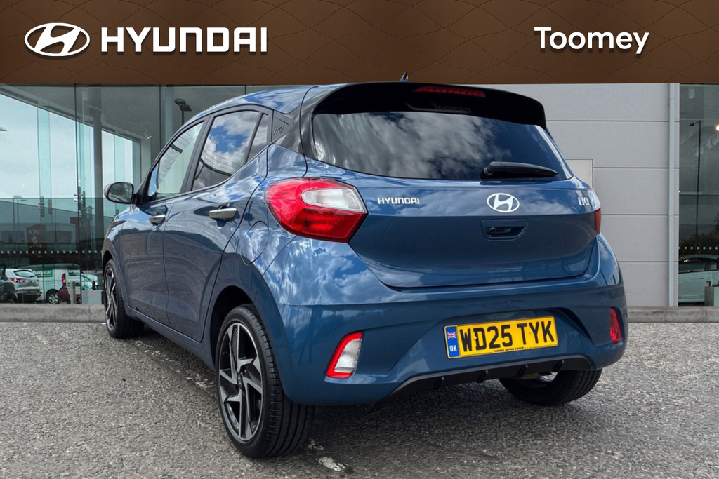 Hyundai I10 1.0 Premium Hatchback Euro 6 S Blue #3