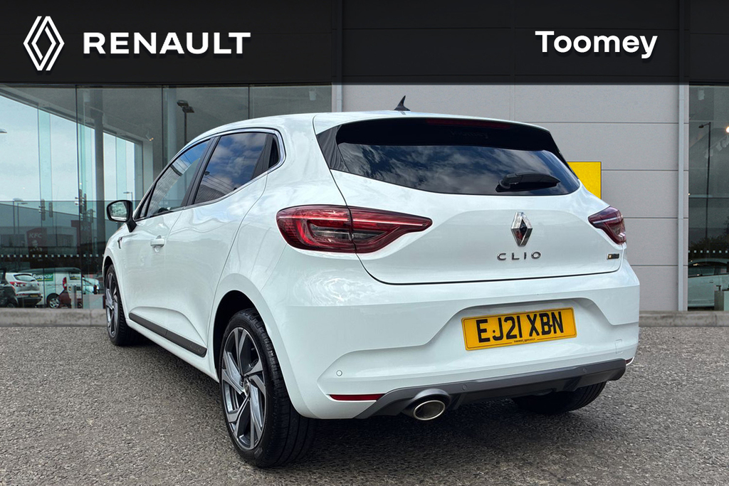 Renault Clio 1.0 Tce Rs Line Hatchback Euro 6 White #3