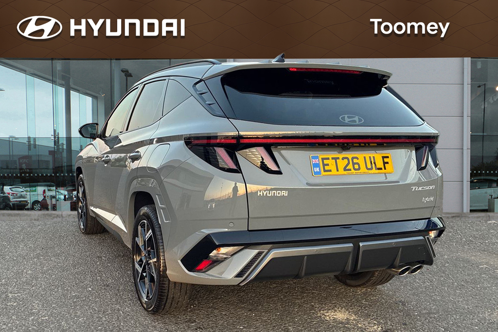 Hyundai Tucson 1.6T Hybrid N Line Edition Suv Hybrid A Grey #3