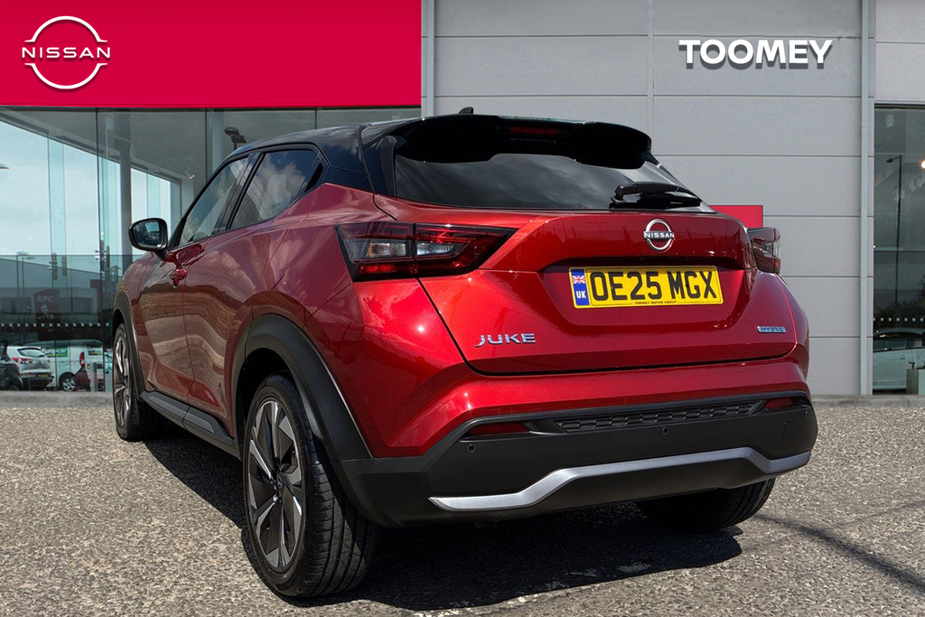 Nissan Juke 1.6 Tekna Plus Suv Hybrid OE25MGX Red #3