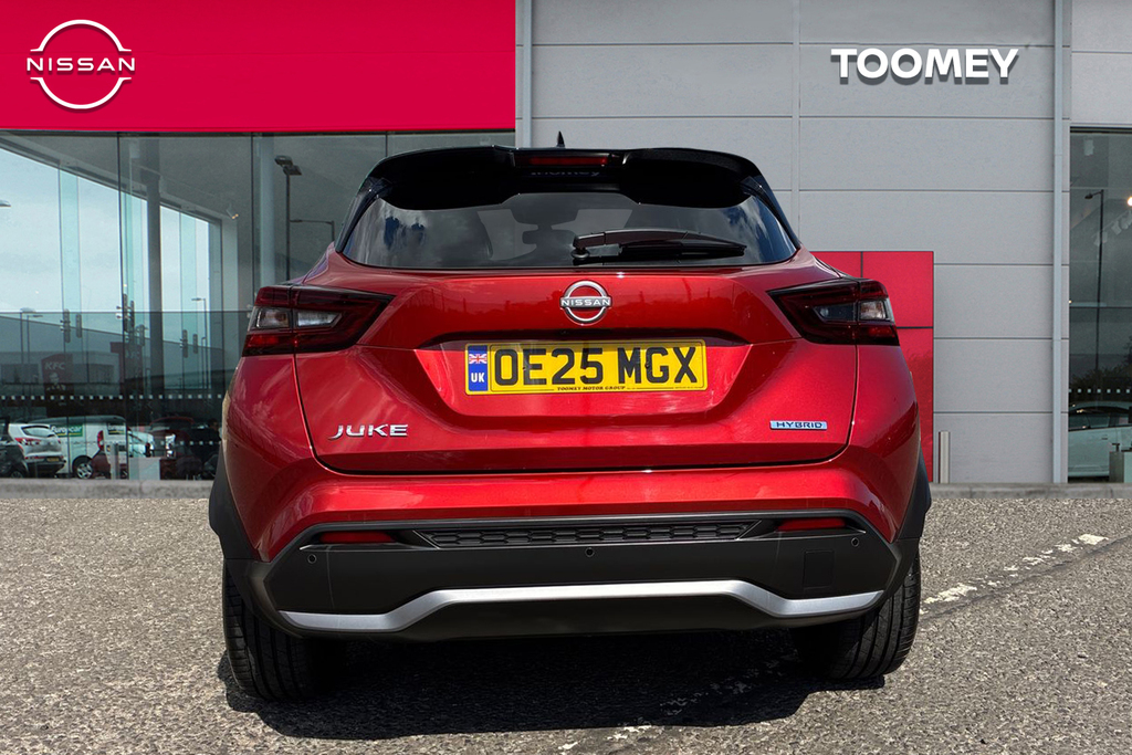 Nissan Juke 1.6 Tekna Plus Suv Hybrid OE25MGX Red #6