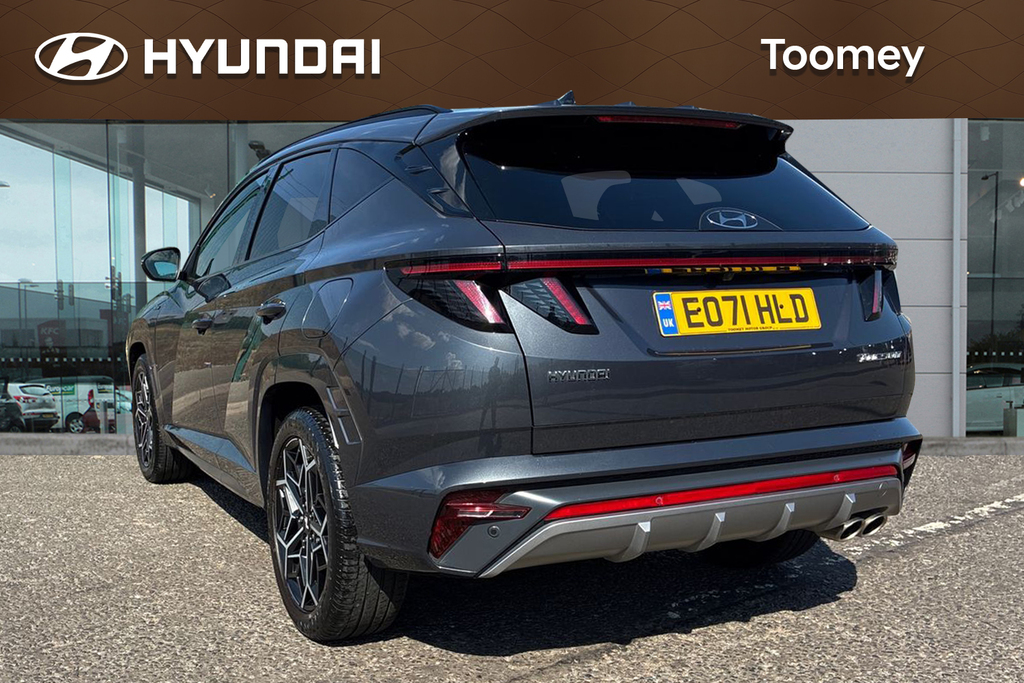 Hyundai Tucson 1.6 T Gdi Mhev N Line Suv Hybrid Dct EO71HLD Grey #3