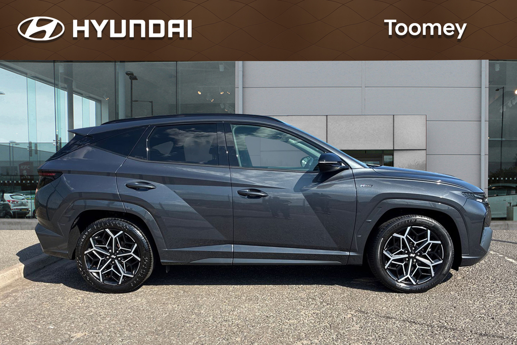 Hyundai Tucson 1.6 T Gdi Mhev N Line Suv Hybrid Dct EO71HLD Grey #4
