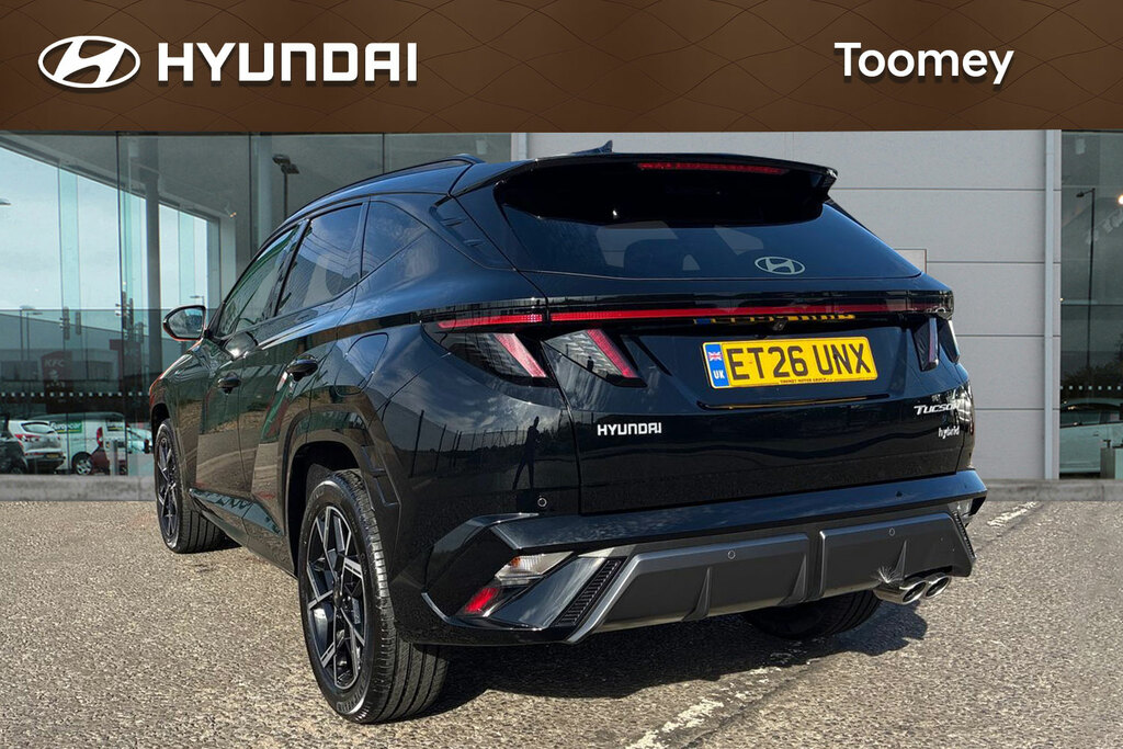 Hyundai Tucson 1.6T Hybrid N Line Edition Suv Hybrid A Black #3