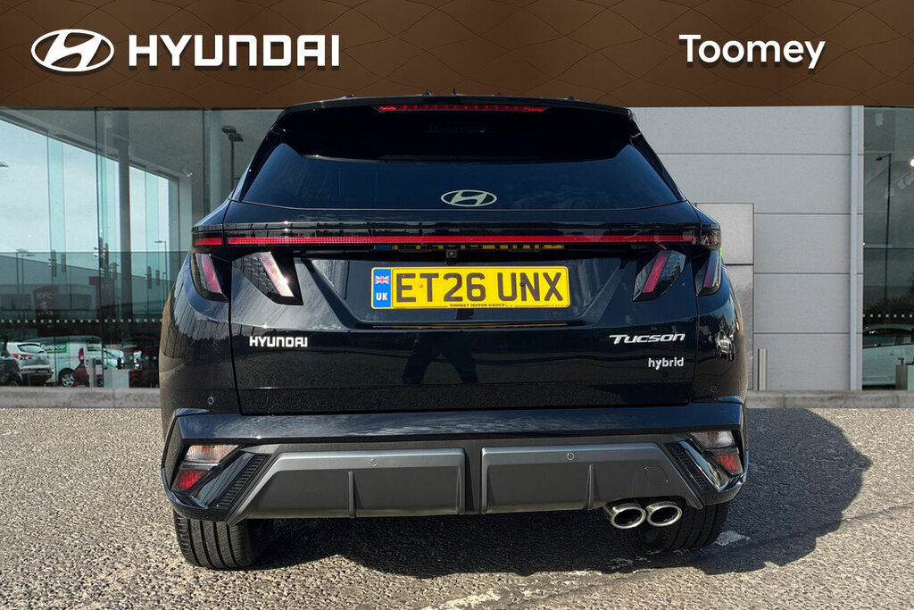 Hyundai Tucson 1.6T Hybrid N Line Edition Suv Hybrid A Black #6