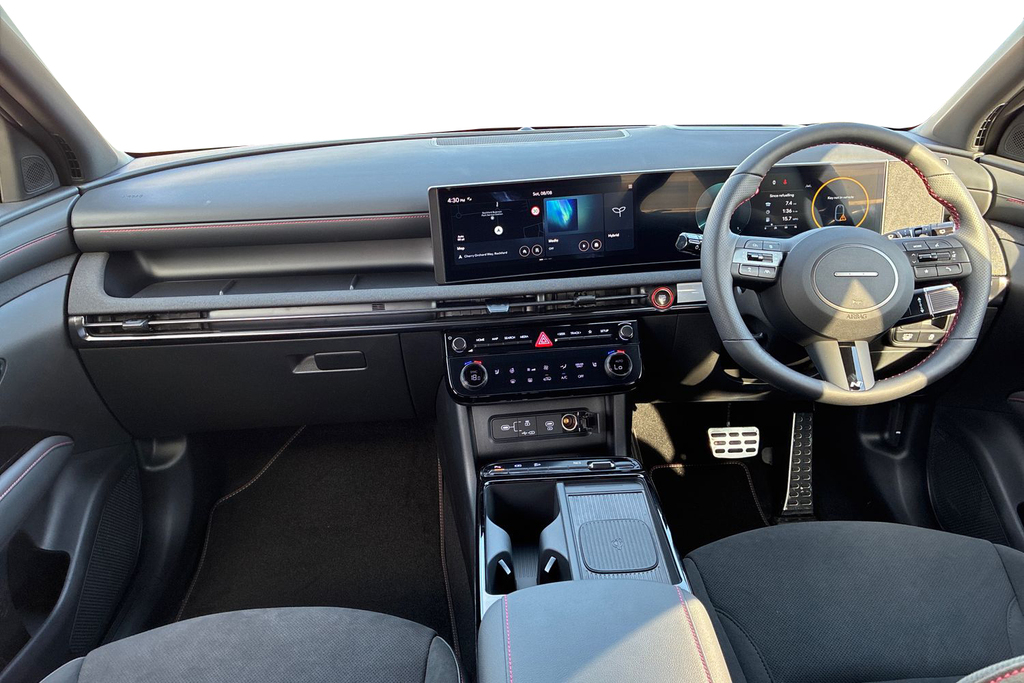 Hyundai Tucson 1.6T 239 Hybrid N Line White #10