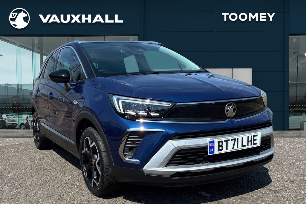 Vauxhall Crossland 1.2 Turbo Ultimate Nav Suv Euro 6 Blue