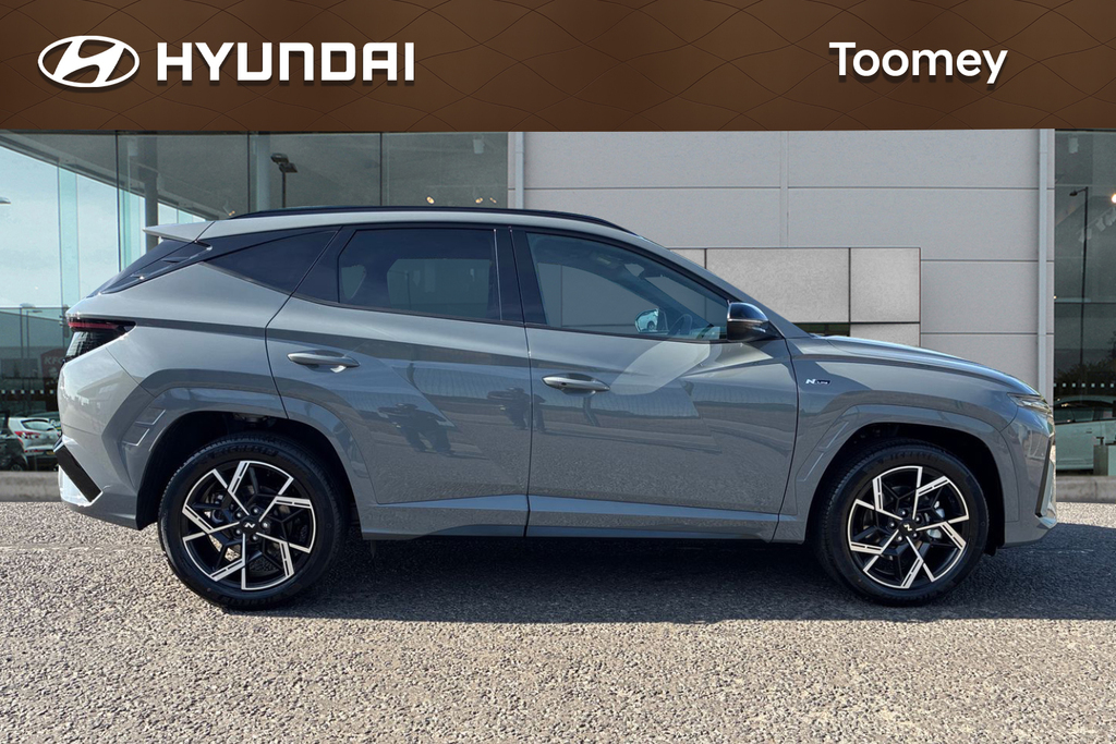 Hyundai Tucson 1.6T Hybrid N Line Edition Suv Hybrid A ET26UOJ Grey #4