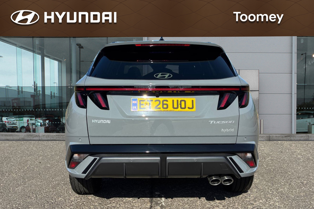 Hyundai Tucson 1.6T Hybrid N Line Edition Suv Hybrid A ET26UOJ Grey #6