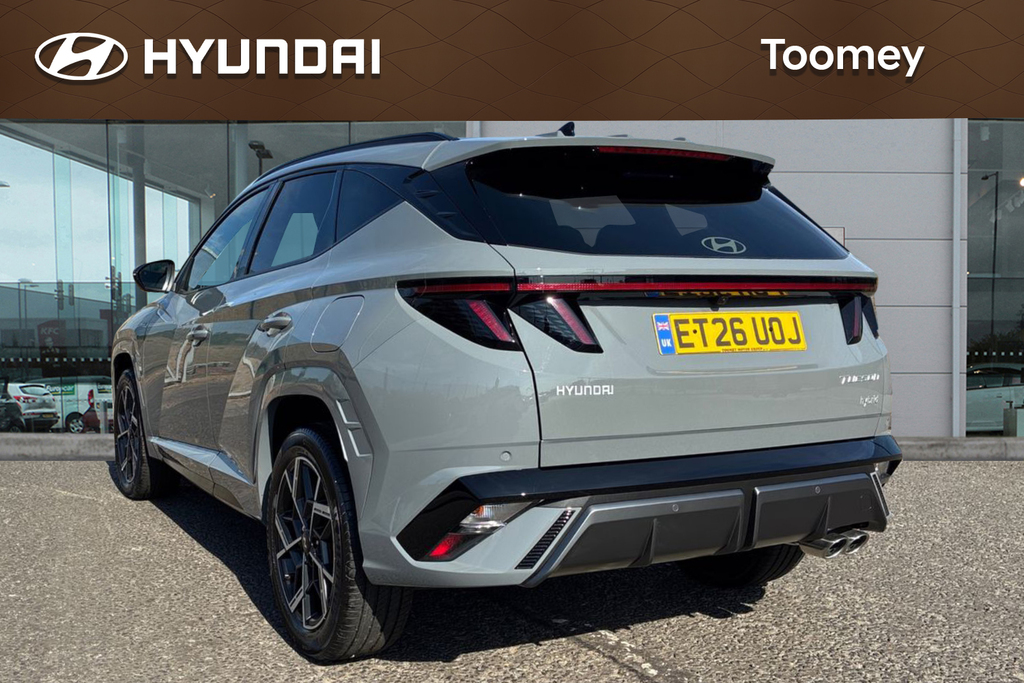 Hyundai Tucson 1.6T Hybrid N Line Edition Suv Hybrid A ET26UOJ Grey #3