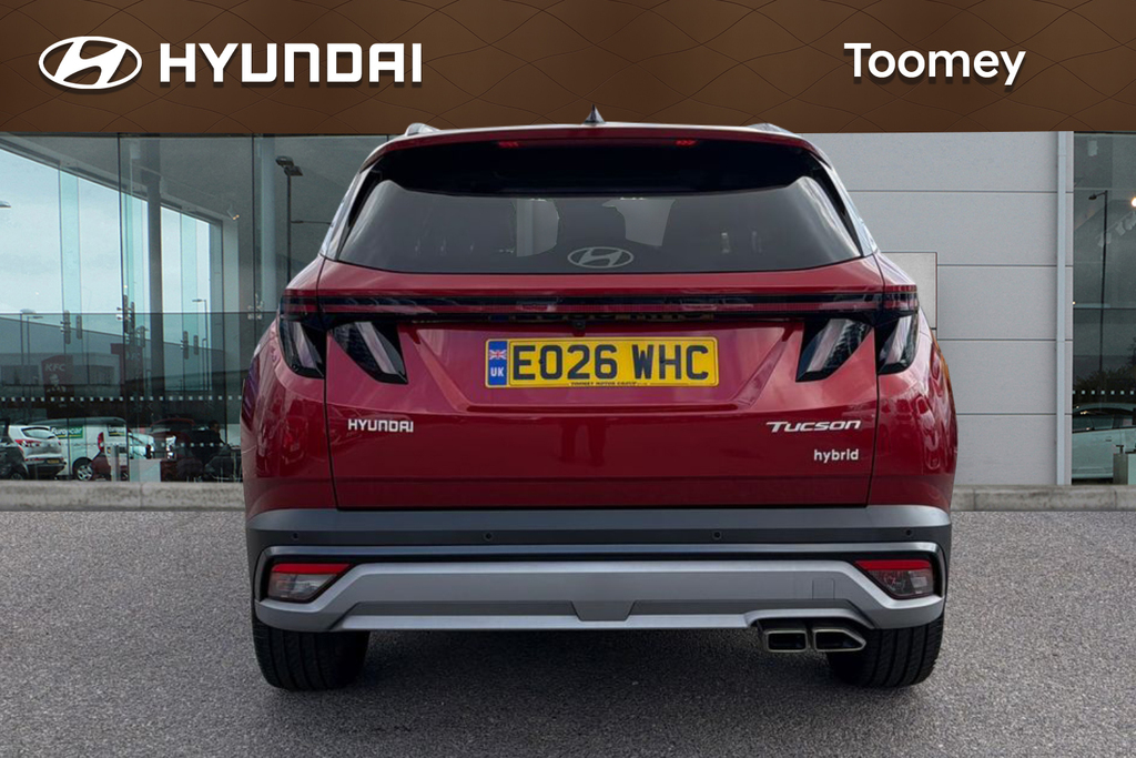 Hyundai Tucson 1.6T Ultimate Suv Hybrid EO26WHC Red #6
