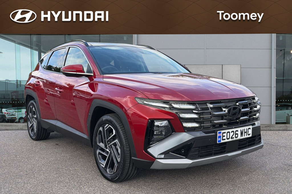 Hyundai Tucson 1.6T Ultimate Suv Hybrid Red