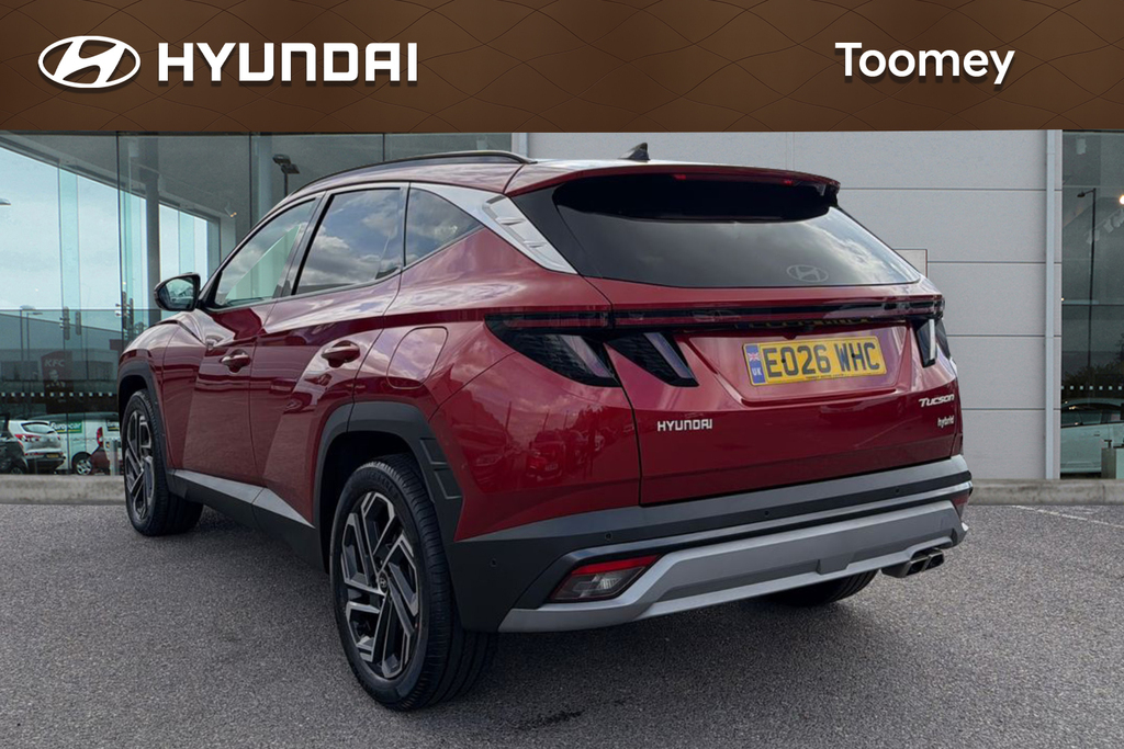 Hyundai Tucson 1.6T Ultimate Suv Hybrid EO26WHC Red #3