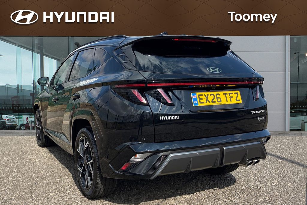 Hyundai Tucson 1.6T Hybrid N Line Edition Suv Hybrid A Black #3