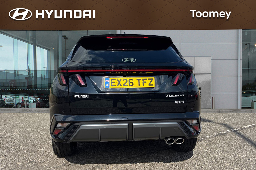 Hyundai Tucson 1.6T Hybrid N Line Edition Suv Hybrid A Black #6