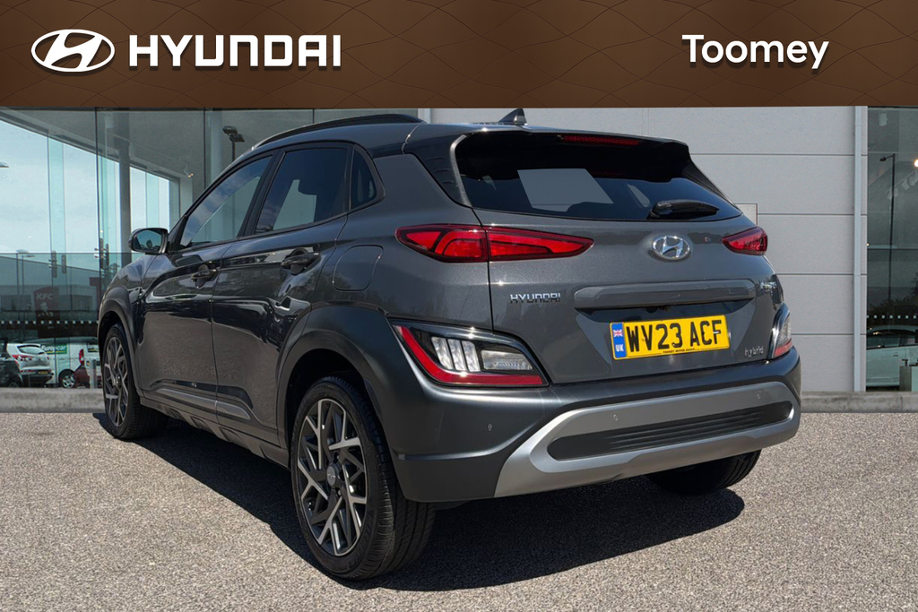 Hyundai Kona 1.6 H Gdi Ultimate Suv Hybrid Dct Euro Grey #3