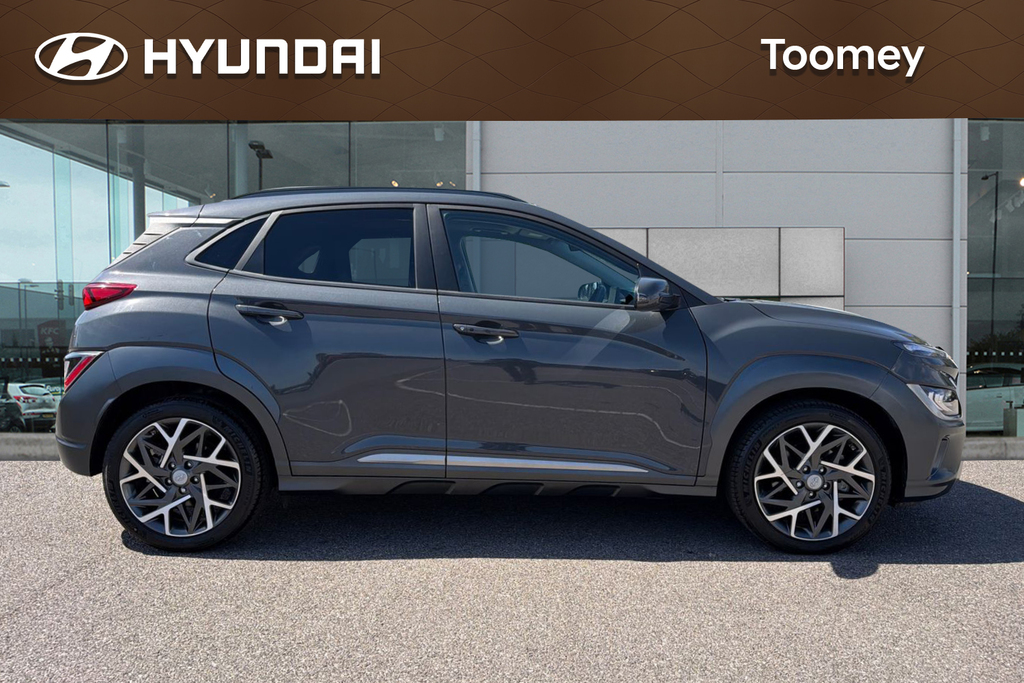 Hyundai Kona 1.6 H Gdi Ultimate Suv Hybrid Dct Euro Grey #4