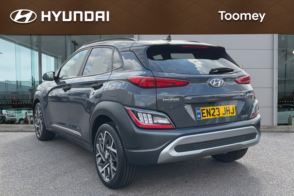 Hyundai Kona 1.6 H Gdi Premium Suv Hybrid Dct Euro 6 Grey #3
