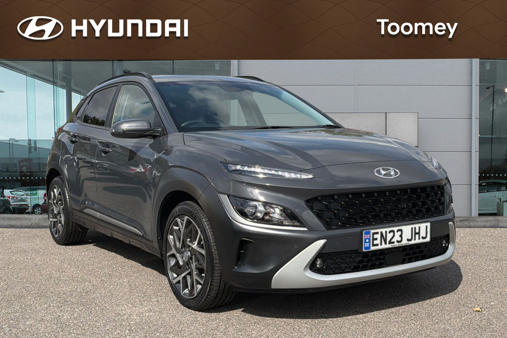 Hyundai Kona 1.6 H Gdi Premium Suv Hybrid Dct Euro 6 Grey