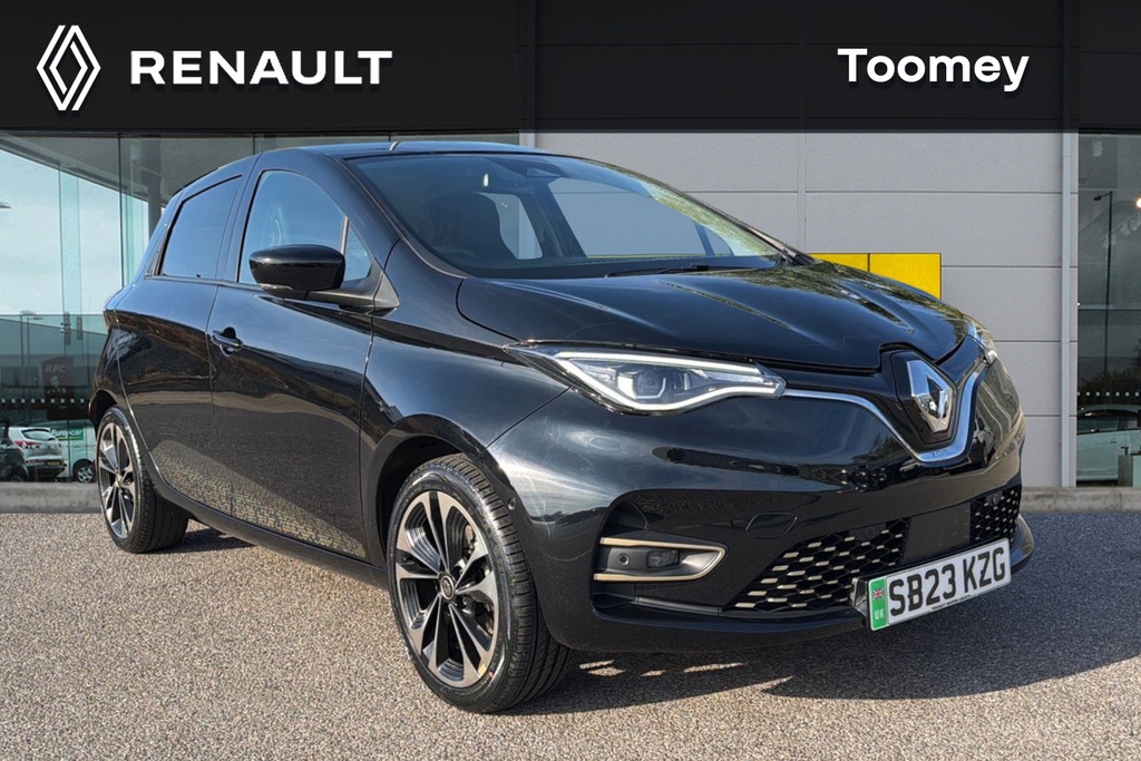 Renault Zoe R135 Ev50 52Kwh Iconic Hatchback Black