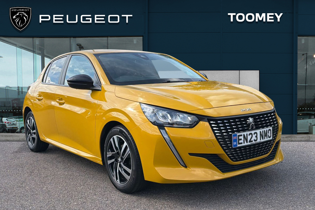 Peugeot 208 1.2 Puretech Active Premium Plus Hatchback Pe Yellow