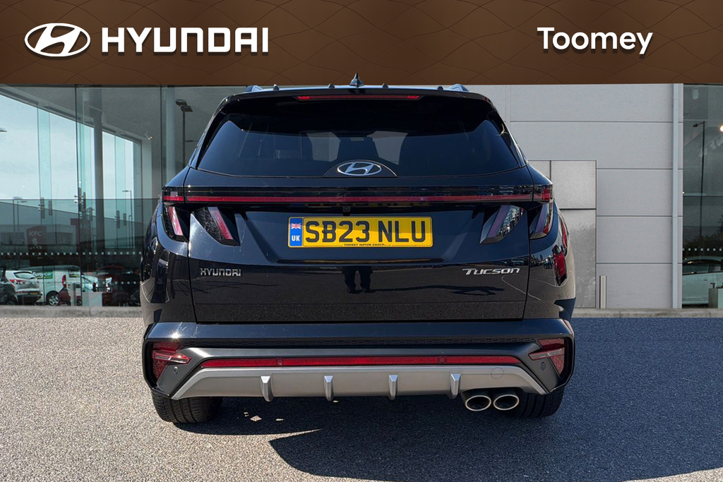 Hyundai Tucson 1.6 T Gdi Mhev N Line S Suv Hybrid Dct SB23NLU Black #6