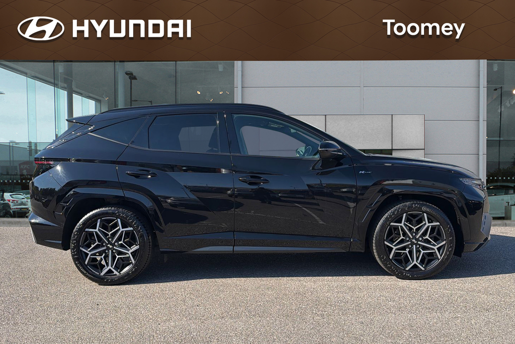 Hyundai Tucson 1.6 T Gdi Mhev N Line S Suv Hybrid Dct SB23NLU Black #4