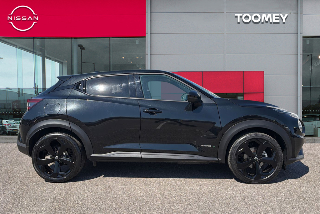 Nissan Juke 1.6 Tekna Suv Hybrid DK24CSX Black #4