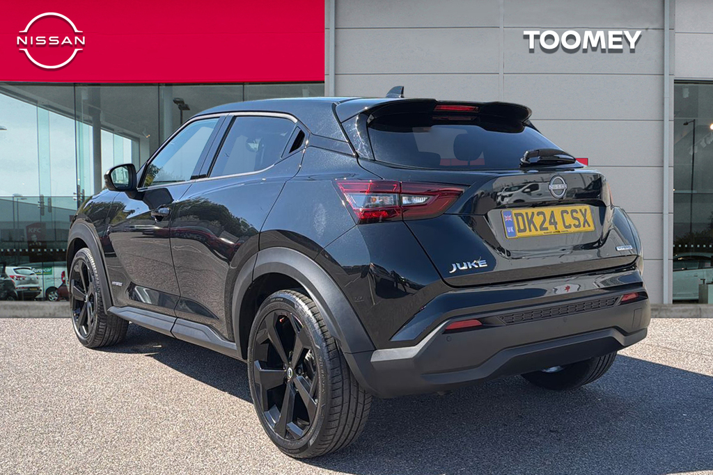 Nissan Juke 1.6 Tekna Suv Hybrid DK24CSX Black #3