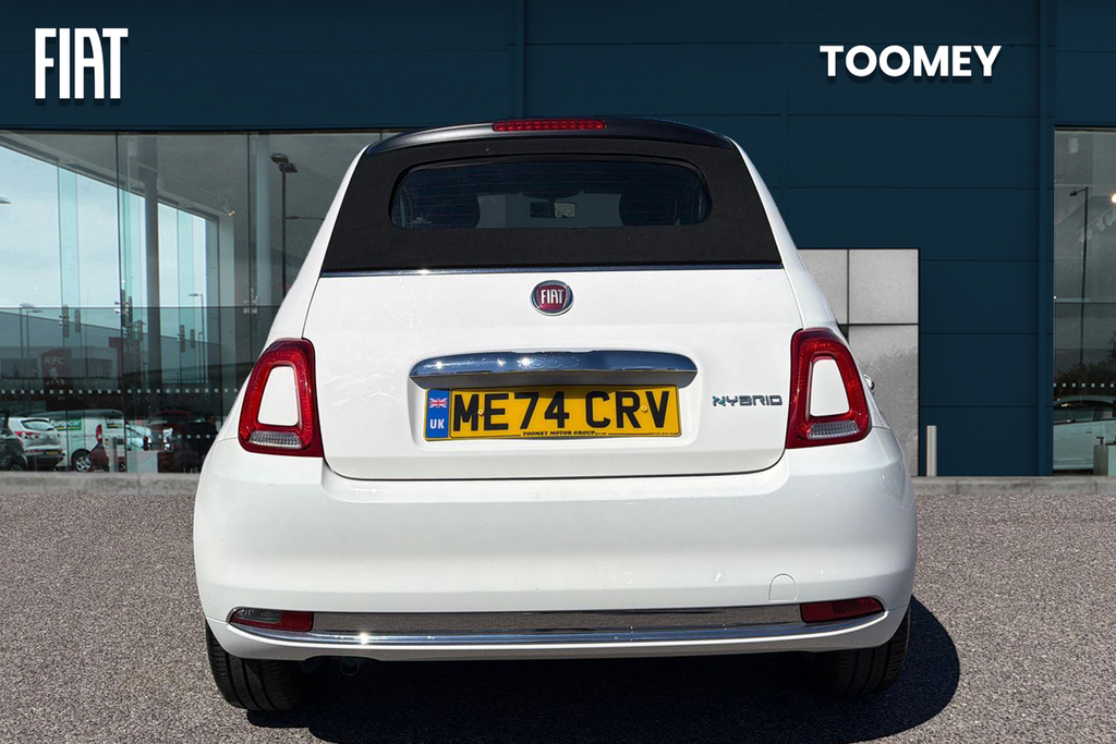 Fiat 500C 1.0 Mhev Convertible Euro 6 Ss White #6