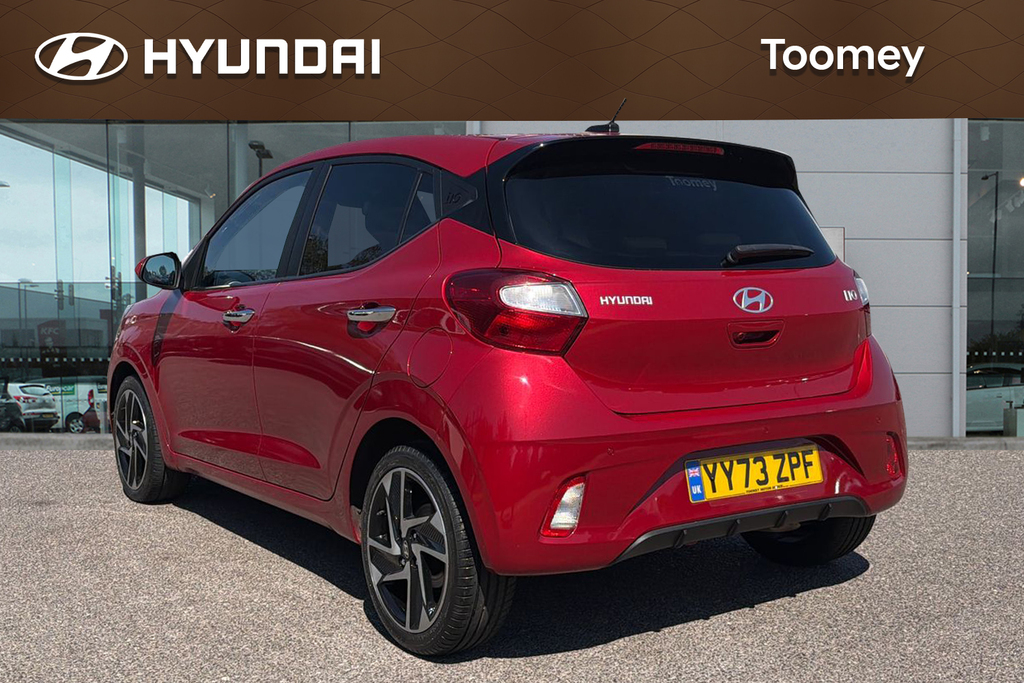 Hyundai I10 1.0 Premium Hatchback Euro 6 S Red #3