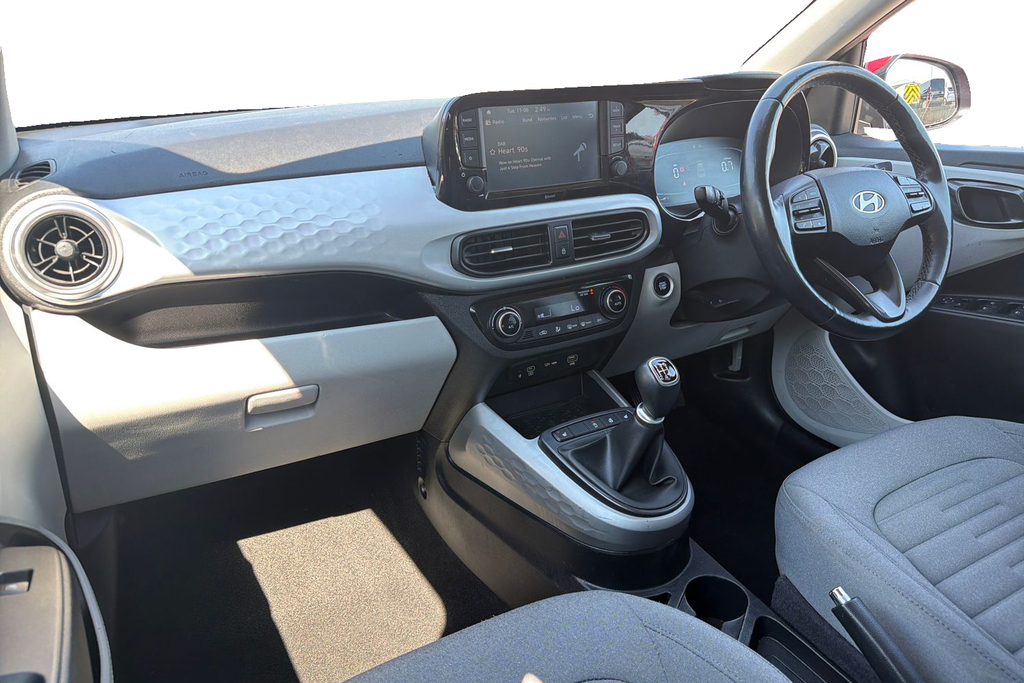Hyundai I10 1.0 Premium Hatchback Euro 6 S Red #2