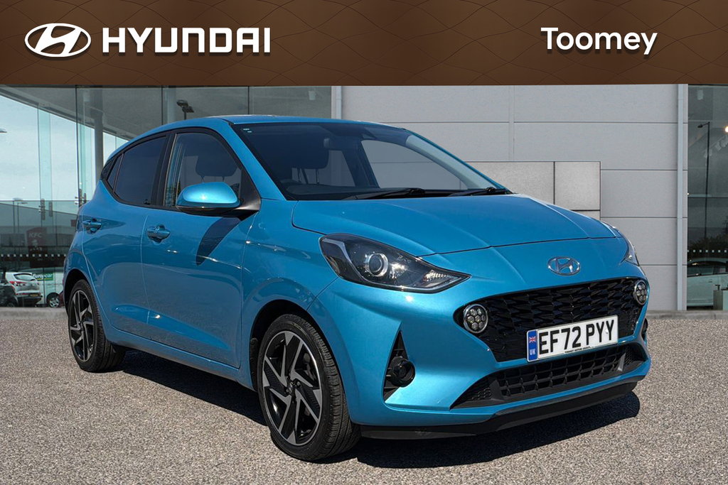 Hyundai I10 1.0 Premium Hatchback Euro 6 S Blue