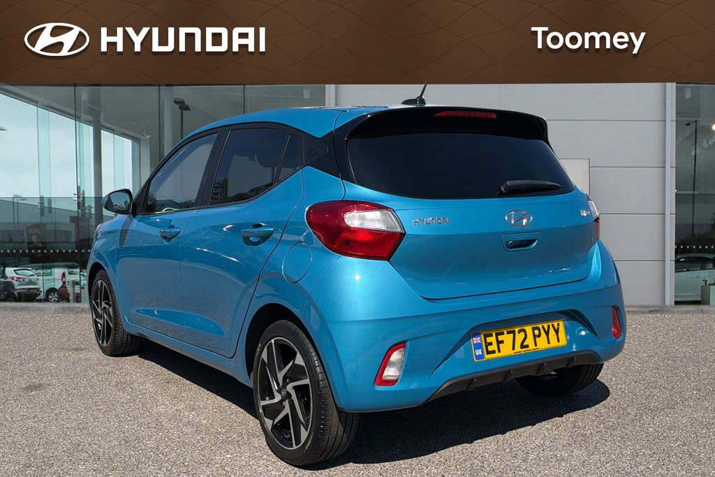 Hyundai I10 1.0 Premium Hatchback Euro 6 S Blue #3