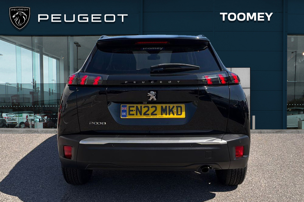 Peugeot 2008 1.2 Puretech Allure Premium Suv EN22MKD Black #6