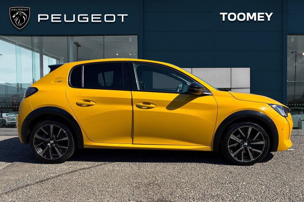 Peugeot 208 1.2 Puretech Gt Premium Hatchback Manua Yellow #4