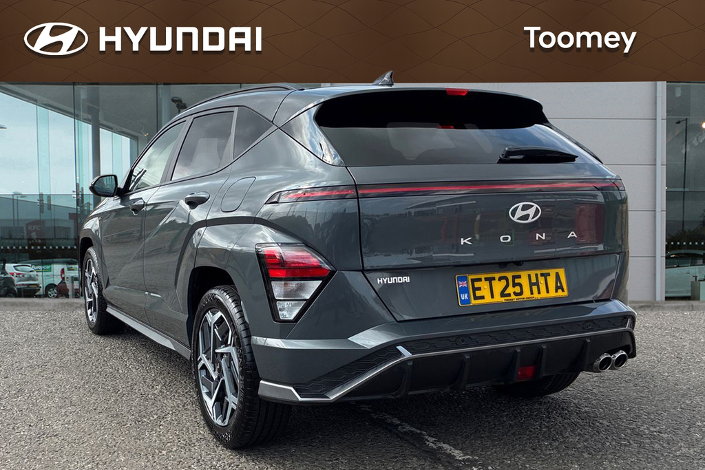 Hyundai Kona 1.6 T Gdi N Line Suv Euro 6 Ss Grey #3