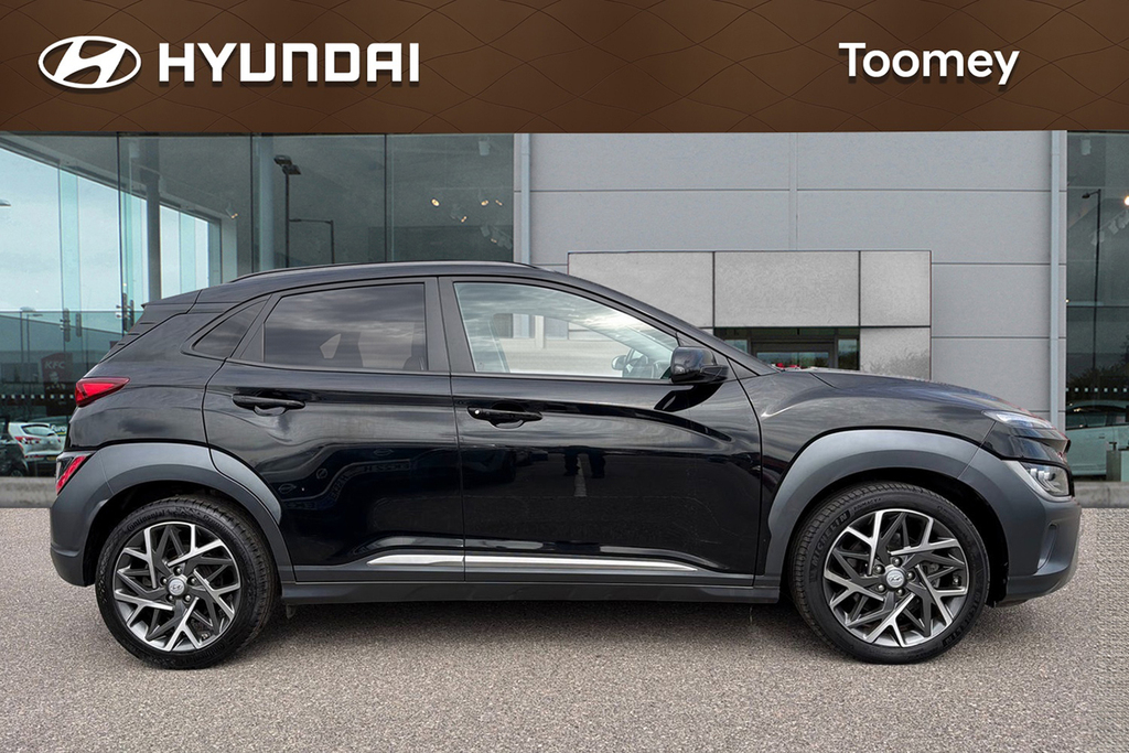 Hyundai Kona 1.6 H Gdi Ultimate Suv Hybrid Dct Euro Black #4
