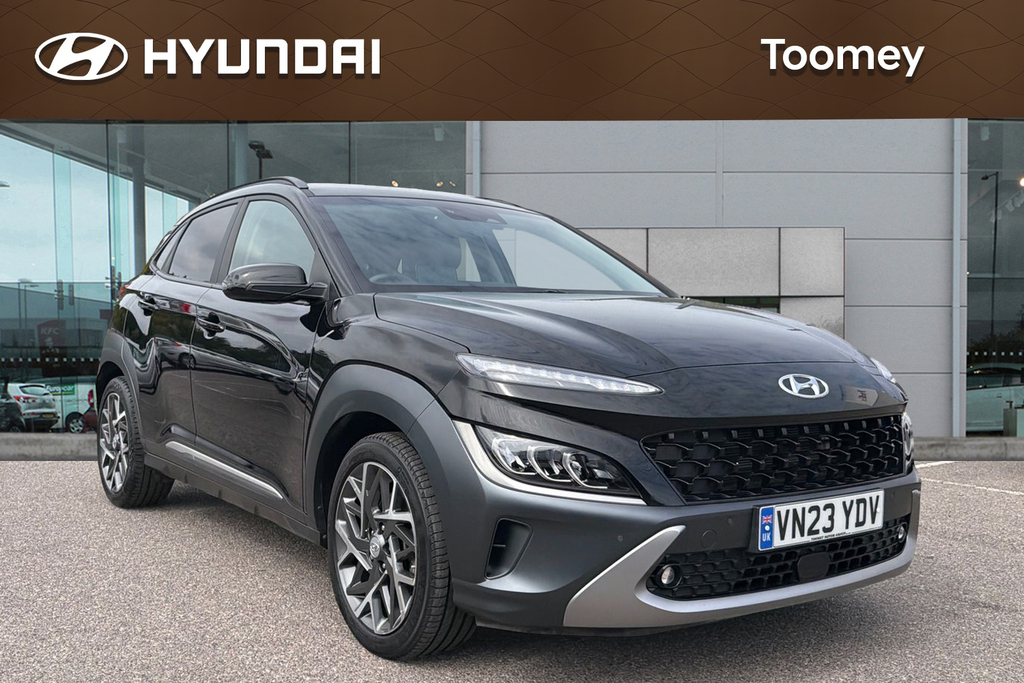 Hyundai Kona 1.6 H Gdi Ultimate Suv Hybrid Dct Euro Black