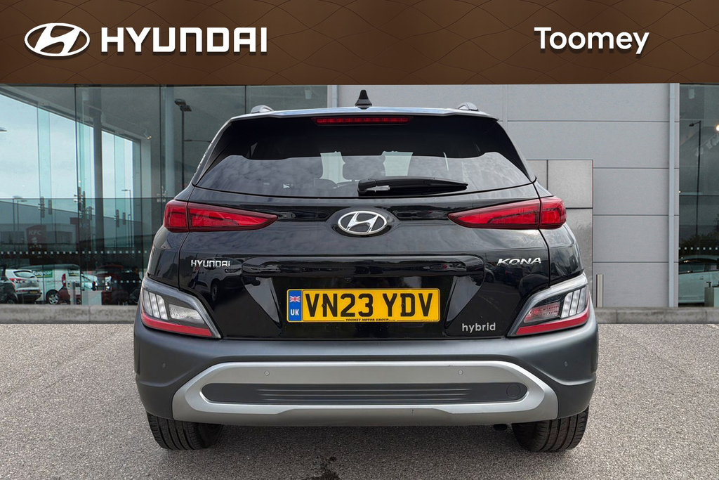 Hyundai Kona 1.6 H Gdi Ultimate Suv Hybrid Dct Euro Black #6