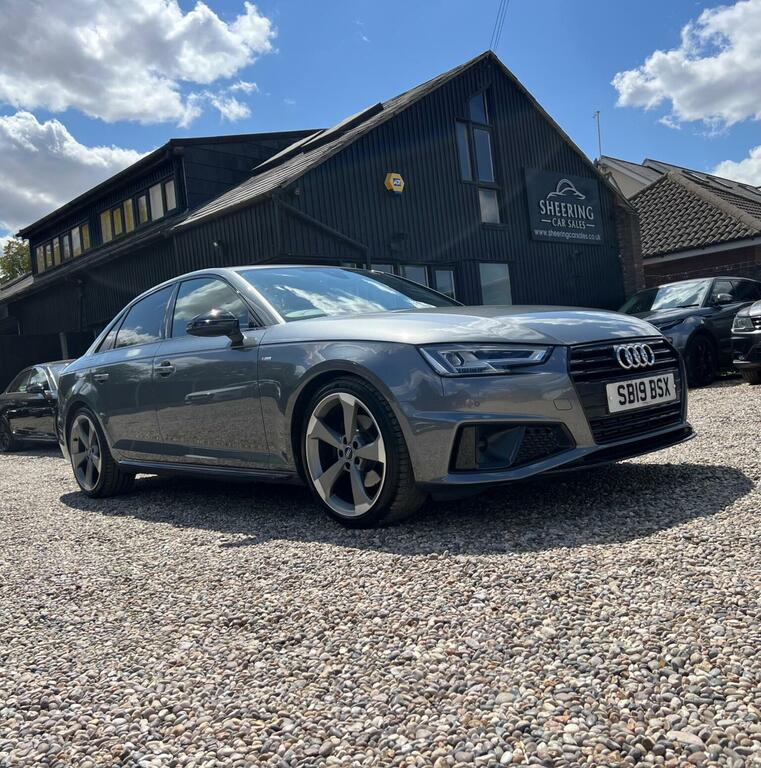 Audi A4 2.0 Tfsi 35 Black Edition S Tronic Euro 6 Ss Grey